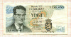 20 франков. Бельгия 1964г