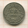 1/2 франка. Швейцария 1929г