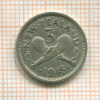 3 пенса. Новая Зеландия 1945г
