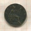 1 фартинг. Великобритания 1917г