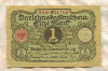 1 марка. Германия 1920г
