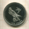 1 крона. Тристан-да-Кунья 2009г