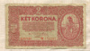 2 кроны. Венгрия 1920г