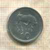 10 лепт. Греция 1976г
