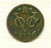 1 дуит Голландская Ост-Индская Компания 1736г