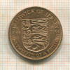 1/12 шиллинга. Джерси 1966г