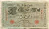 1000 марок. Германия 1910г