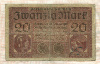 20 марок. Германия 1918г