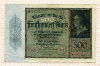 500 марок. Германия 1922г