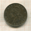 2 сентаво. Аргентина 1891г