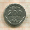 200 песет. Испания 1987г