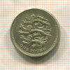 1 фунт. Великобритания 1997г
