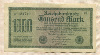 1000 марок. Германия 1922г