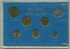 Годовой набор монет. Финляндия 1974г