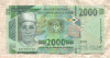 2000 франков. Гвинея 2018г
