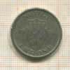 1 крона. Норвегия 1951г