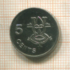 5 центов. Соломоновы острова 1993г