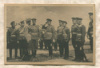 Открытка. Император Николай II с офицерами свиты