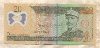 20 песо. Доминикана 2009г