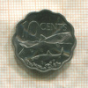 20 центов. Багамы 2007г