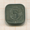 5 центов. Нидерланды 1941г