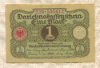 1 марка. Германия 1920г