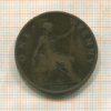 1 пенни. Великобритания 1901г