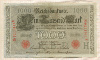 1000 марок. Германия 1910г
