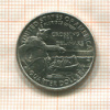 1/4 доллара. США 2021г