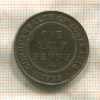 1/2 пенни. Австралия 1933г