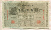 1000 марок. Германия 1910г