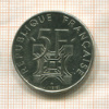 5 франков. Франция 1989г
