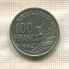 100 франков. Франция 1954г