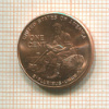 1 цент. США 2009г