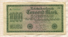 1000 марок. Германия 1922г