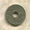 5 сантимов. Франция 1923г