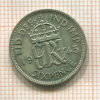 6 пенсов. Великобритания 1945г