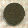 5 сентесимо. Италия 1862г