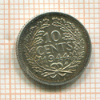 10 центов. Нидерланды 1944г
