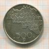 500 франков. Бельгия 1980г
