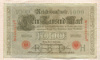 1000 марок. Германия 1910г