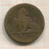 5 сантимов. Бельгия 1834г