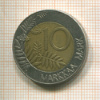10 марок. Финляндия 1993г