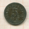 Нотгельд. 5 пфеннигов. Посснек