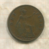 1 пенни. Великобритания 1936г