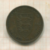 1/12 шиллинга. Джерси 1888г
