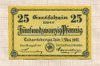 Нотгельд. 25 пфеннигов. Германия