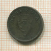 1 фартинг. Ирландия 1806г