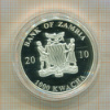 1000 квача. Замбия. ПРУФ 2010г