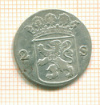 2 стивера Голландия 1760г